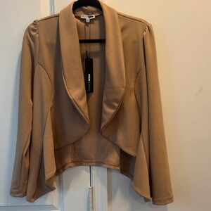 Fashion Nova Tan Blazer